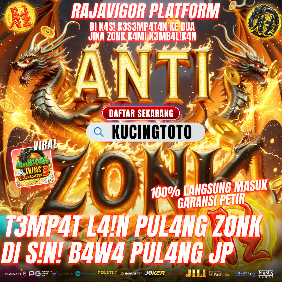 KUCINGTOTO » Daftar Situs Slot Gacor Bet 200 Modal Receh Asli Menang Besar